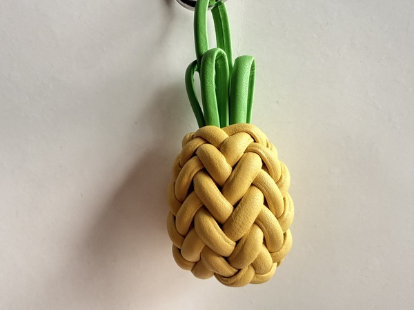 Pineapple Woven Charm